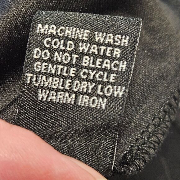 Torrid Dress Size 12 (L) Black Blue Gray Floral Sleeveless V-Neck Lined - Picture 12 of 12